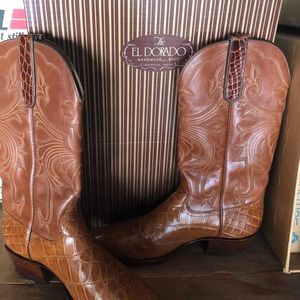 El Dorado boots. Size 8.5, in perfect condition!